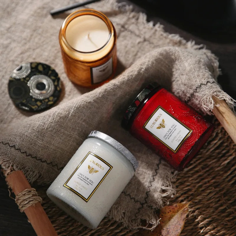 7 oz Natural Soy Scented Candle – Aromatherapy Jar Candle for Home Decor & Gifting