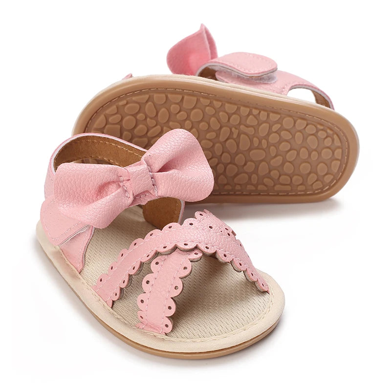 Summer newborn children's shoes, girls' sandals, children's shoes, outdoor casual walking shoes, 0-18 months old