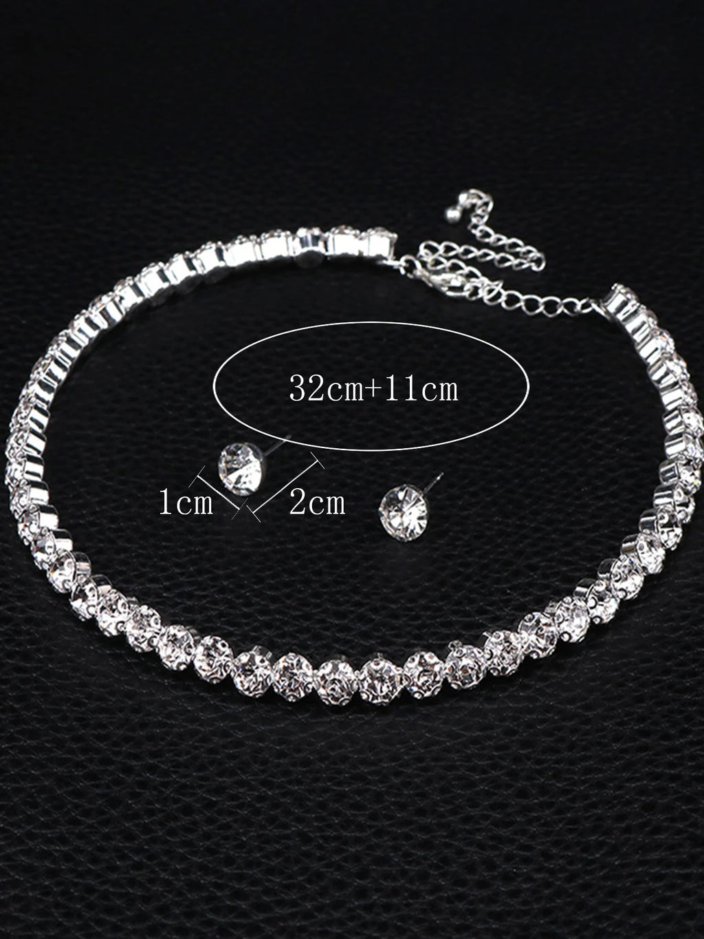 4 Pieces Of Women'S'S Fashionable And Minimalist Necklaces With Earrings, Bracelets, Jewelry Sets, Banquet And Accessories