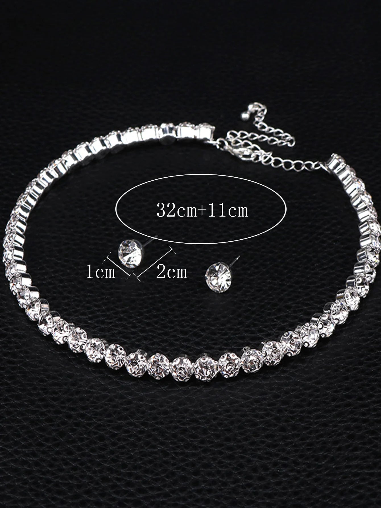 4 Pieces Of Women'S'S Fashionable And Minimalist Necklaces With Earrings, Bracelets, Jewelry Sets, Banquet And Accessories