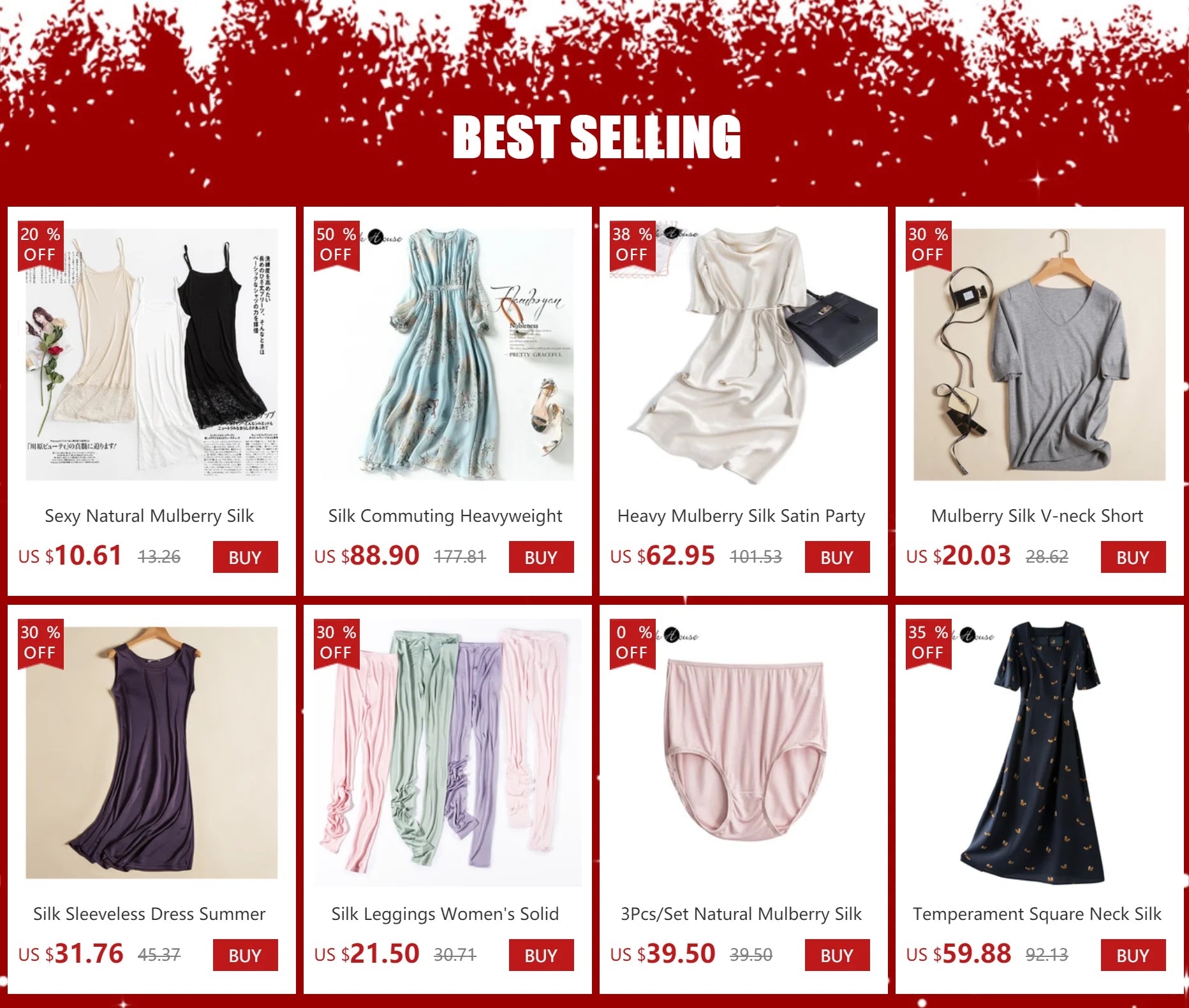 Women's 2023 Spring/Autumn Silk Pajamas 100%Natural Mulberry Silk Short Sleeved Nightdress Noble Silk Home Clothes Pajamas