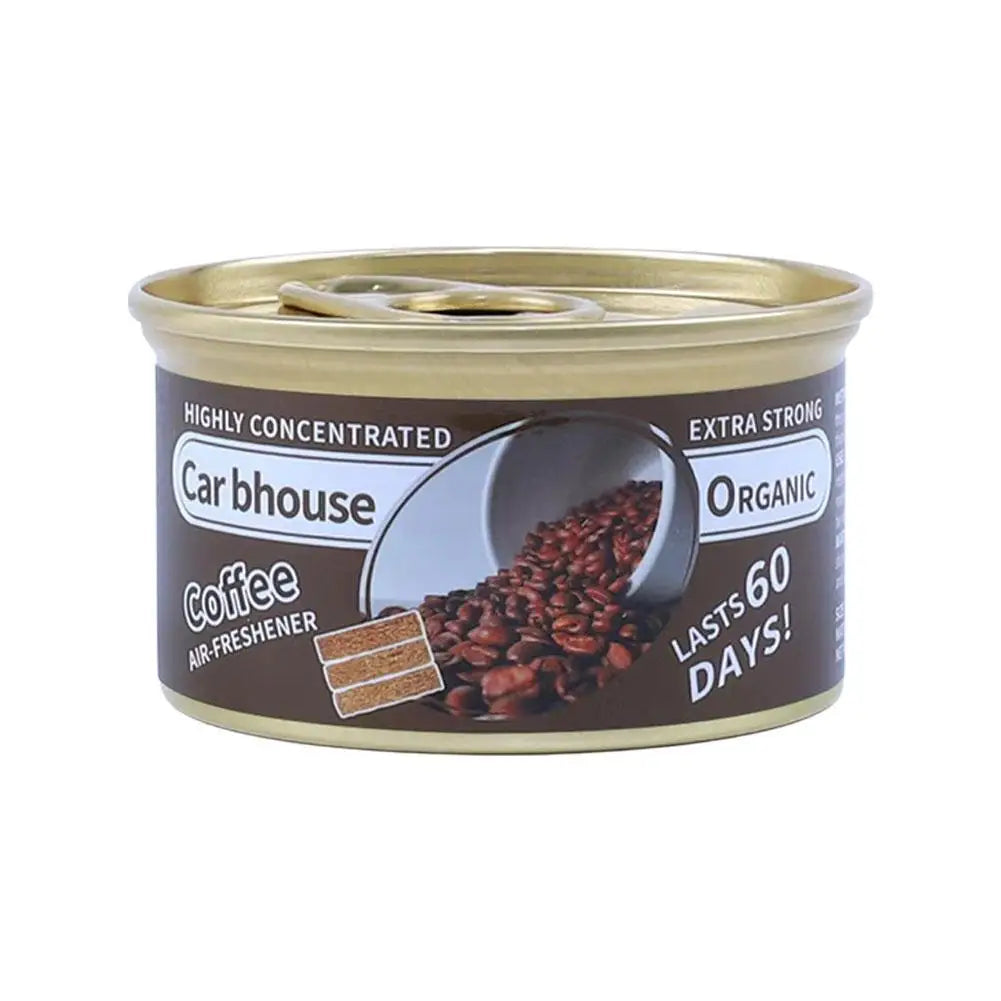Coffee Scented Car Air Freshener - Canned Wood Block Aromatherapy
