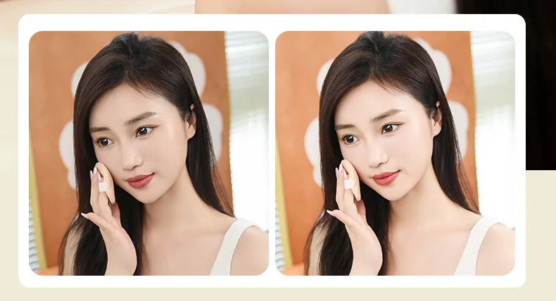 New Mini LED Luminous Makeup Mirror Round Portable Foldable Small Compact Mirror with Light USB Handheld Makeup Lighted Mirror