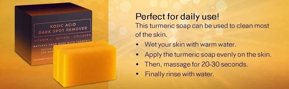 DDBSHIY Kojic Acid Facial Soap - Dark Spot Remover & Cleansing