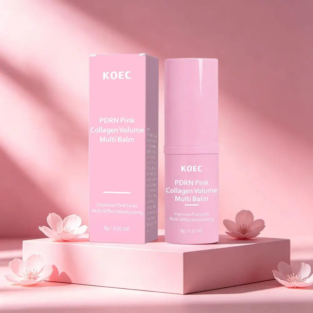 KOEC Multi Balm Stick Nourishing Smoothing Anti Wrinkle Hydrating Face Neck Local Repair Solid Skincare Stick Full Skin Type