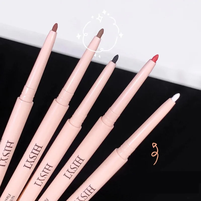 Matte Red Brown Eyeliner Gel Pen Ultra-thin Long Lasting Quick Dry Smooth Colorful Eye Shadow Lying Silkworm Pen Makeup Cosmetic