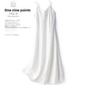 Silk Satin Wrap Dress Women's Base Fashion Spring Summer Beach Holiday Long Dress V-neck Sleeveless Empire Waist Ankle-length