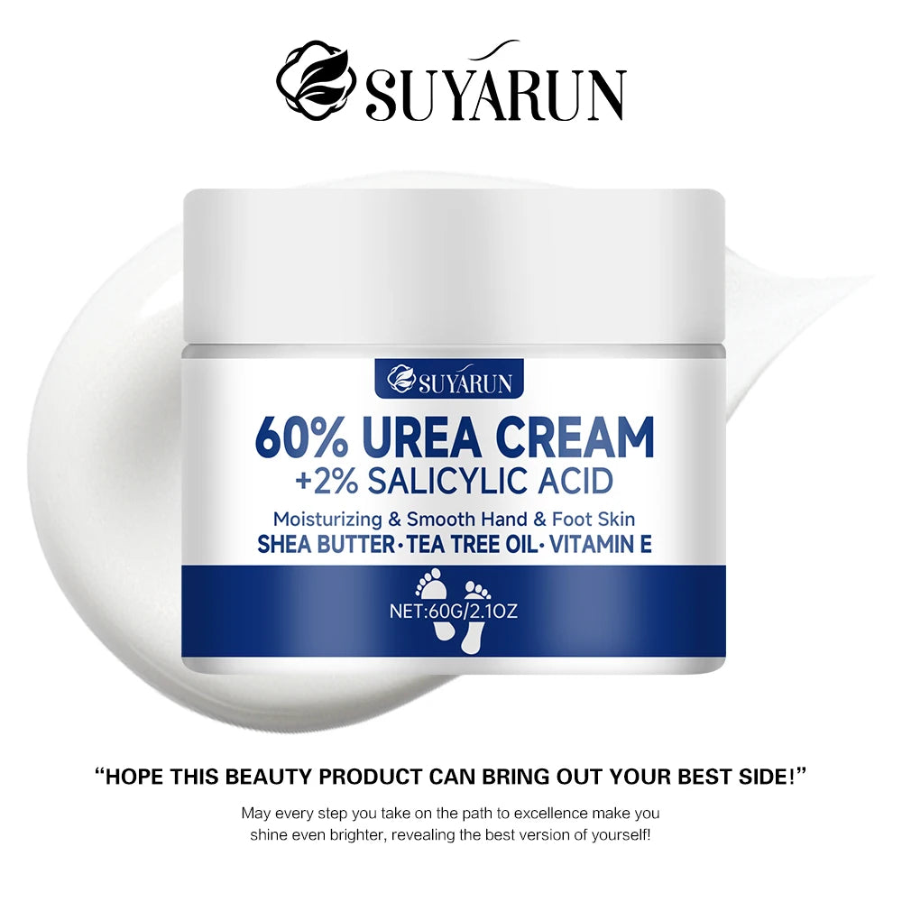 SUYARUN 60% Urea Cream for Cracked Heels and Dry Skin