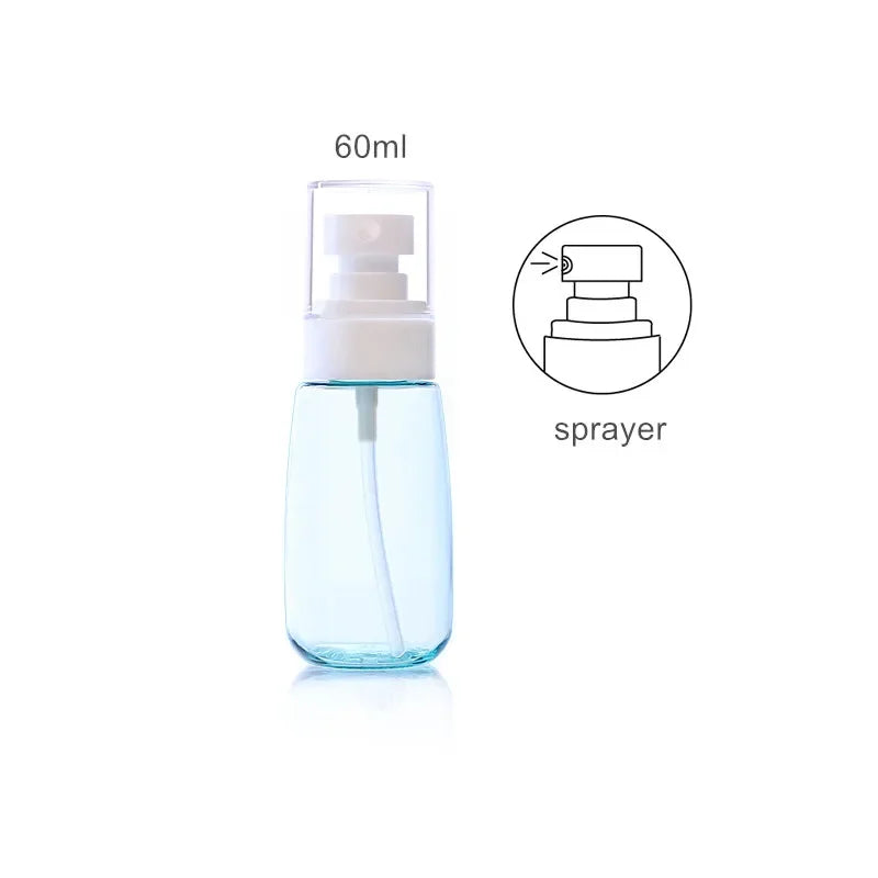 Upg Fine Mist Spray Bottle Set 30ml 60ml 100ml Refillable Travel Bottle With Lotion Pump
