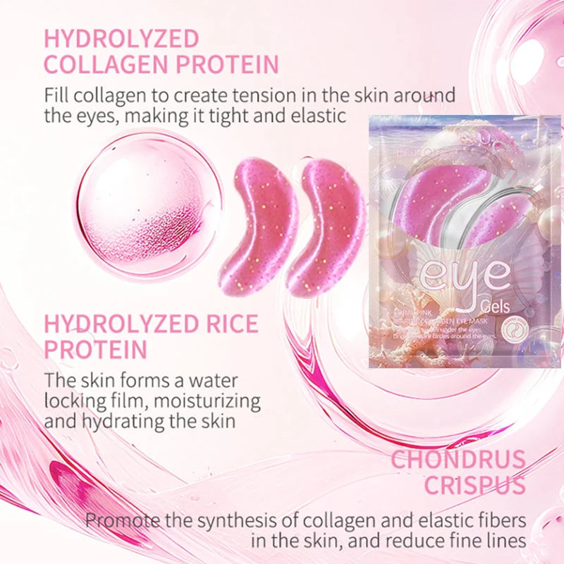 Collagen Eye Mask - Moisturizing Treatment for Dark Circles