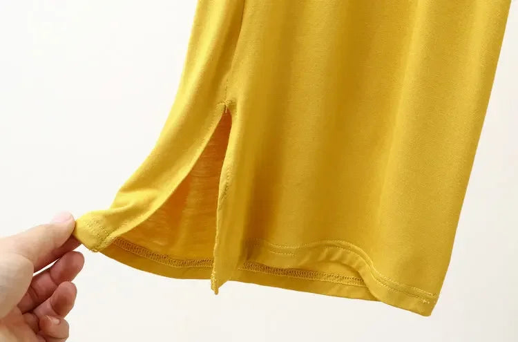 Women's Modal Wide-Leg Pants - Floor-Length Casual Loose Trousers
