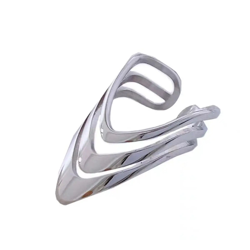 925 Sterling Silver Three Layers Dresses Rings For Women'S Couple Luxury Quality Jewelry Beautiful Accessories Money 925
