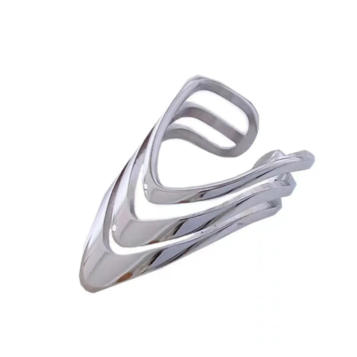 925 Sterling Silver Three Layers Dresses Rings For Women'S Couple Luxury Quality Jewelry Beautiful Accessories Money 925