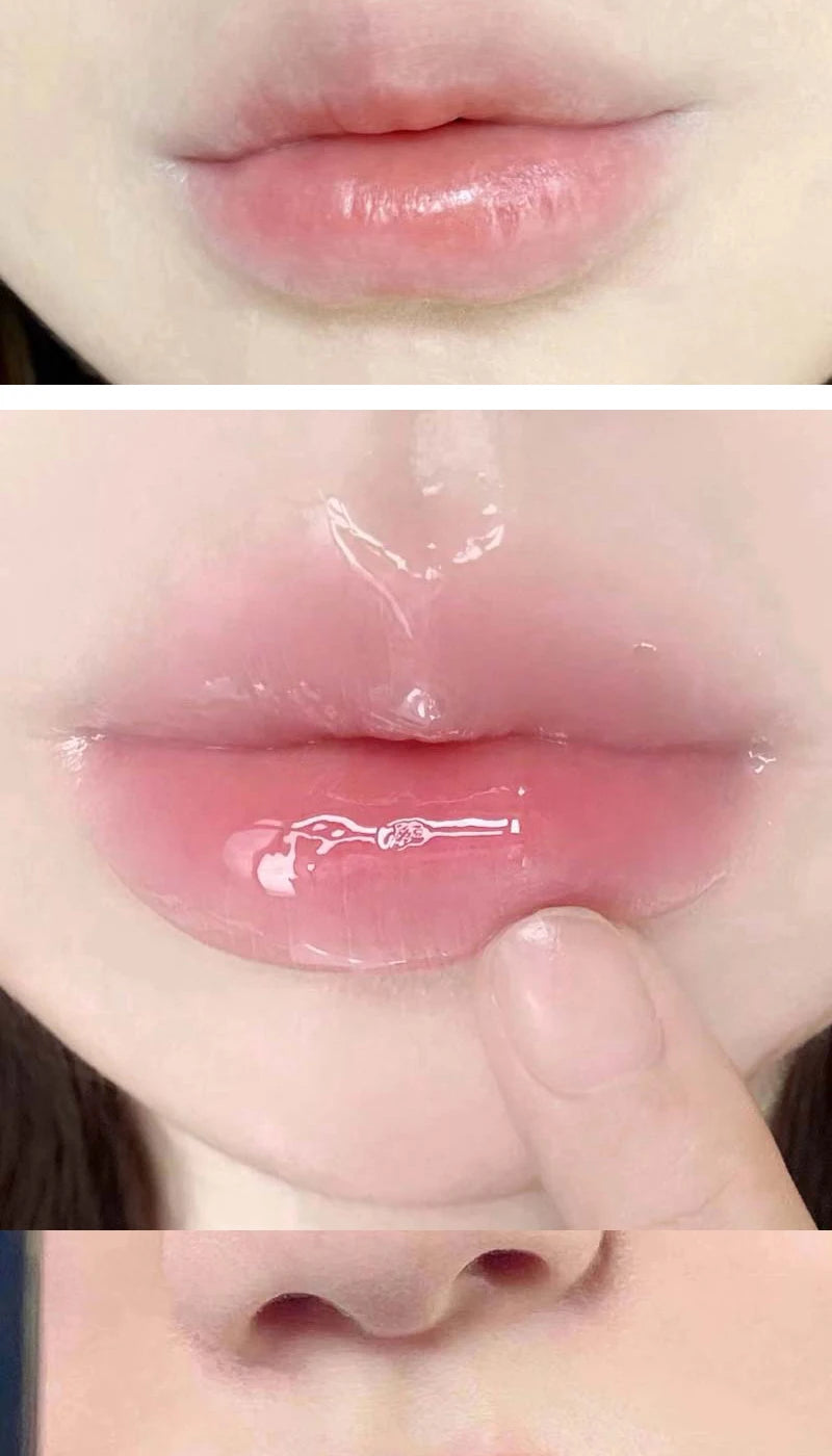 Cappuvini Lip Balm Water Light Moisturizing Hydrating Anti-Wrinkle Lip Care Korean Style Plump Lips Low Price Mirror Type Unisex Winter Essential