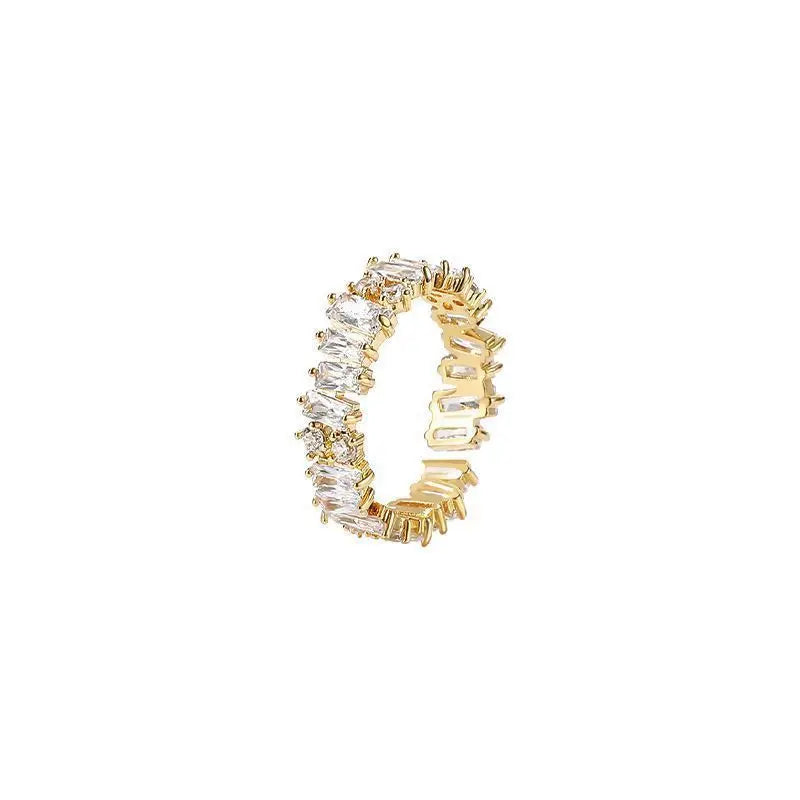 Sparkling Zircon Ring for Women