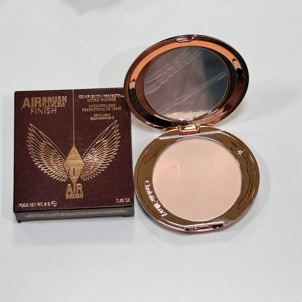 Charlotte Tilbury Lip Balm Facial Setting Powder Delicate Texture Flawless Liquid Foundation Cosmetics Moisturize Setting Spray