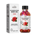 Stress Relief Body Oil with Vanilla - Deeply Moisturizes & Soothes Muscles, Herbal Formula for Relaxing Bath & Massage.
