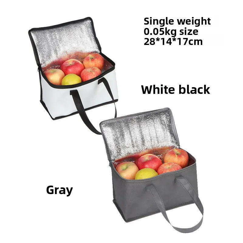 Nevera portátil para almuerzo, bolsa térmica plegable para entrega de cerveza, bolsa de picnic aislante, bolsa térmica para alimentos, transportador de bebidas, bolsas aislantes.