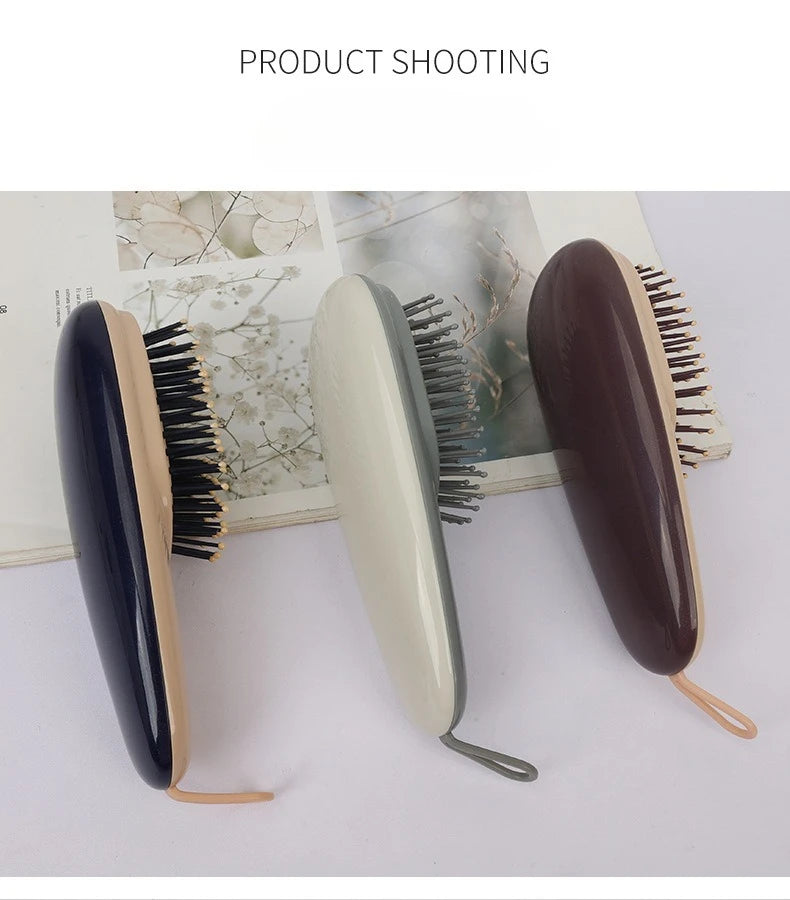 Air Cushion Scalp Massage Brush Portable Detangling Hairdressing Massage Comb For Women Home Use Travel Size Soft Bristles Brush