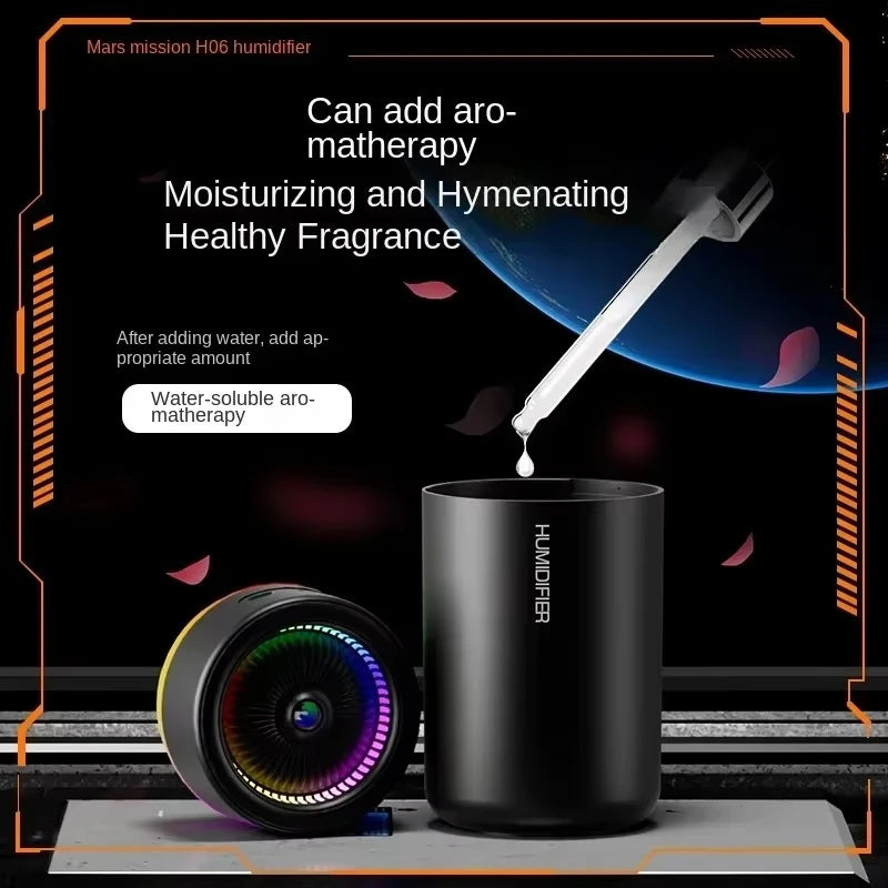 Kebidumei 280ml Car Air Humidifier & Aroma Diffuser