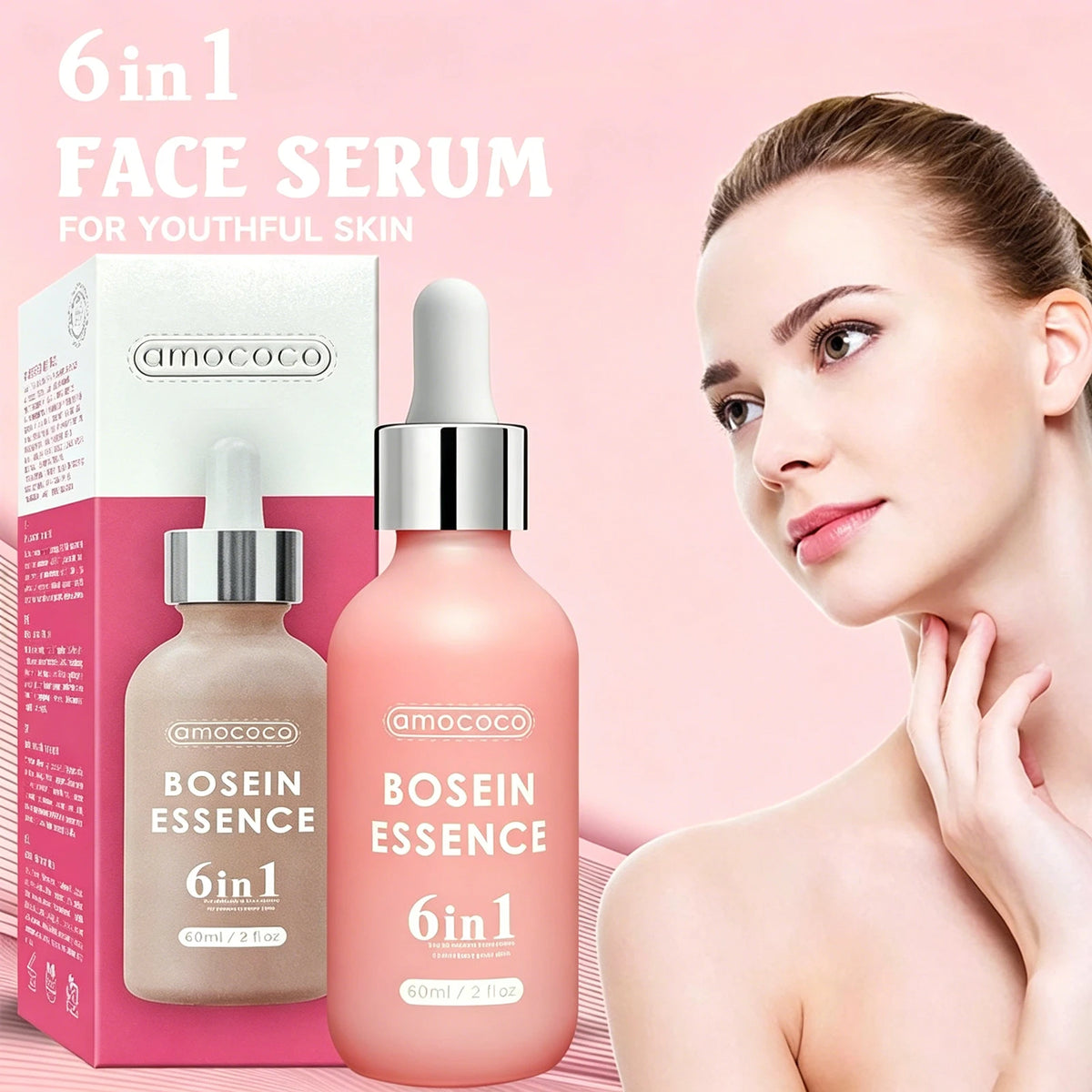 Amococo Bosein Essence Serum 60ml - Moisturizing Face Serum