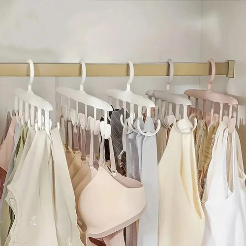 12-Hook Rotating Hanger - Space-Saving Closet Organizer for Ties