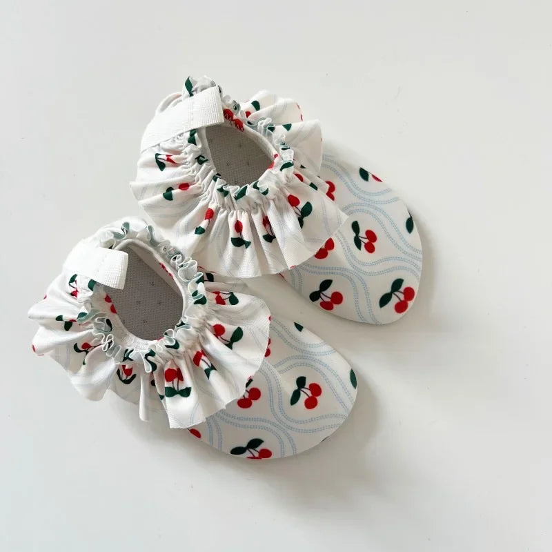 Water Shoes For Toddlers Unisex Quick Dry Beach Sneakers Print Rubber Sole Comfortable Fit