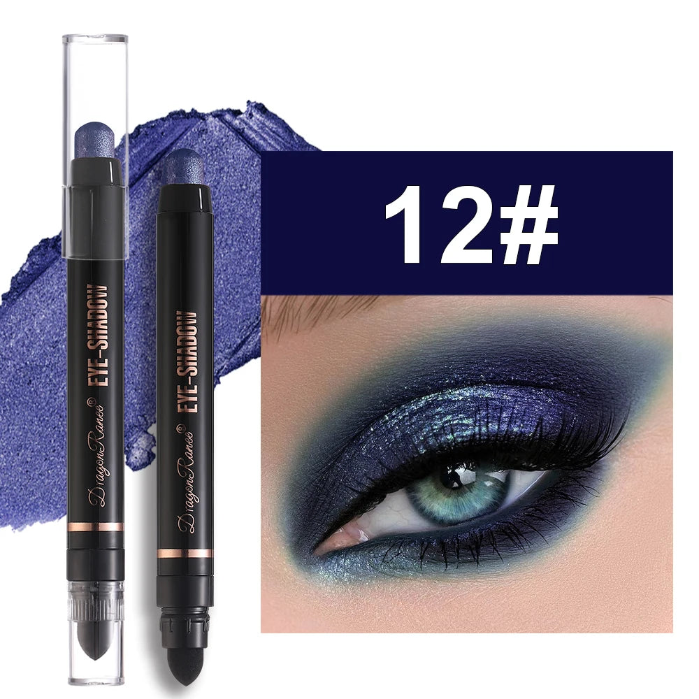 Eyeshadow Pen Pearlescent Liquid Waterproof With One Touch Application For All Day Wear Silky Shimmering