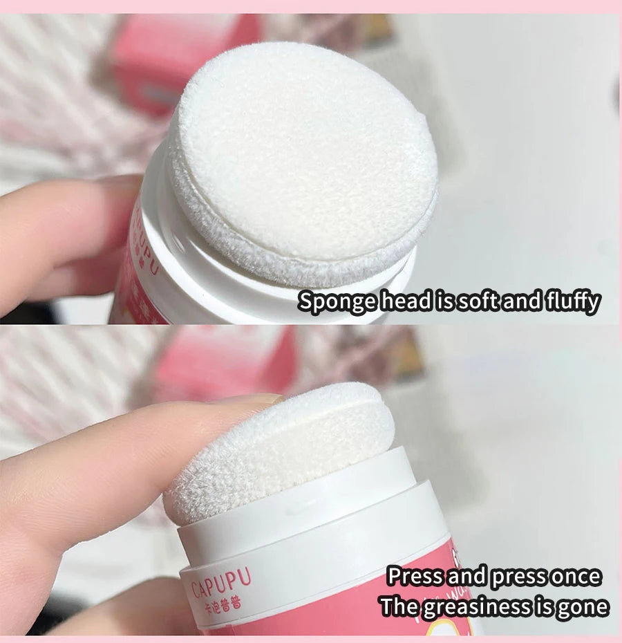 Hair mark powder cosmetic filling reissue artifact fluffy powder lazy powder powder control oil non-washing powder girl
