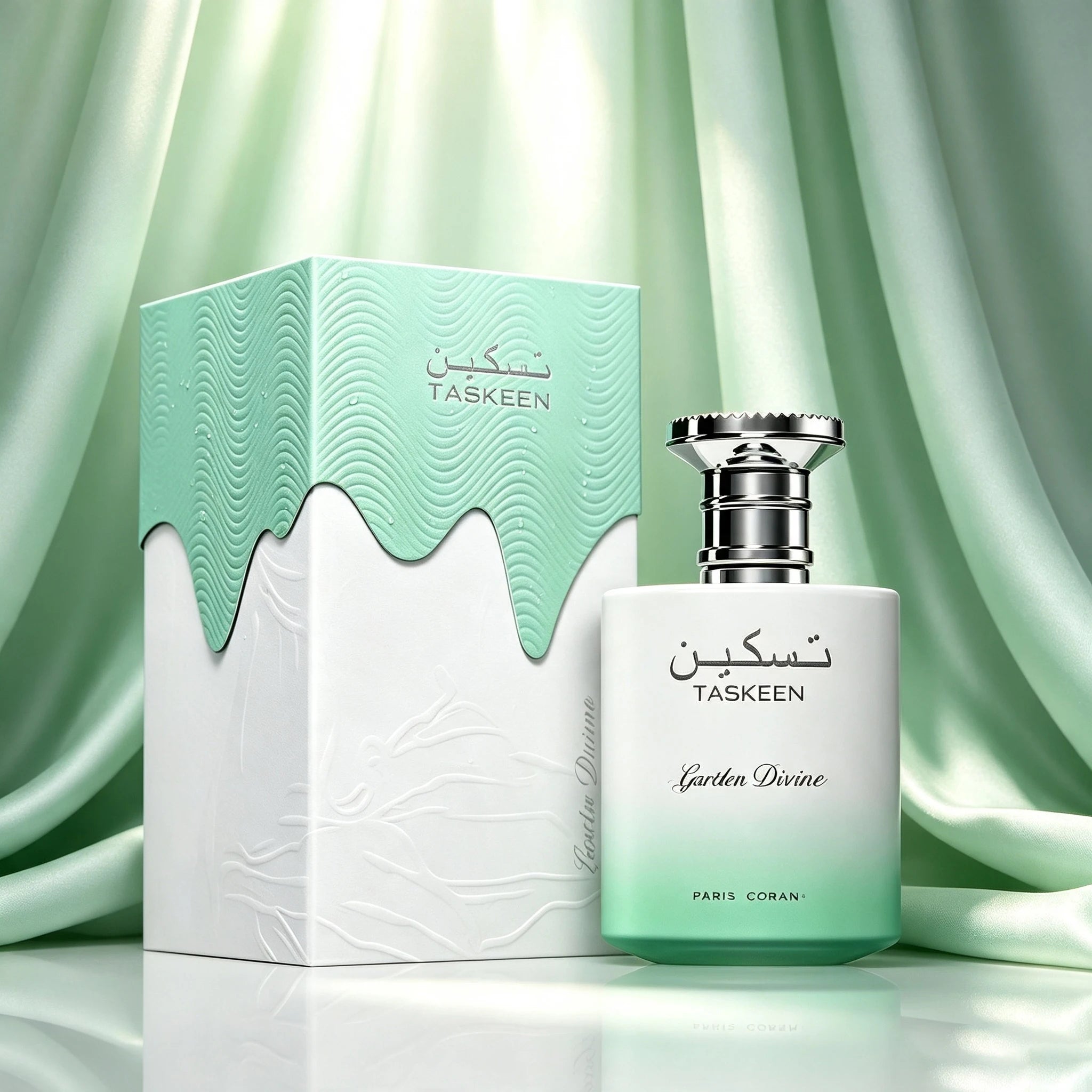 Paris Corner TASKEEN Garten Divine Mint Gradual Change perfume Middle East Luxury Wood Fragrance Lasting EDP Men's Gift Box perfume 100ml