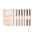 Waterproof 2 In1 Liquid Eyeshadow Set Matte Shining Double Head Eye Shadow Pen 12 colors Gray Brown Gillter Makeup Eye Cosmetic