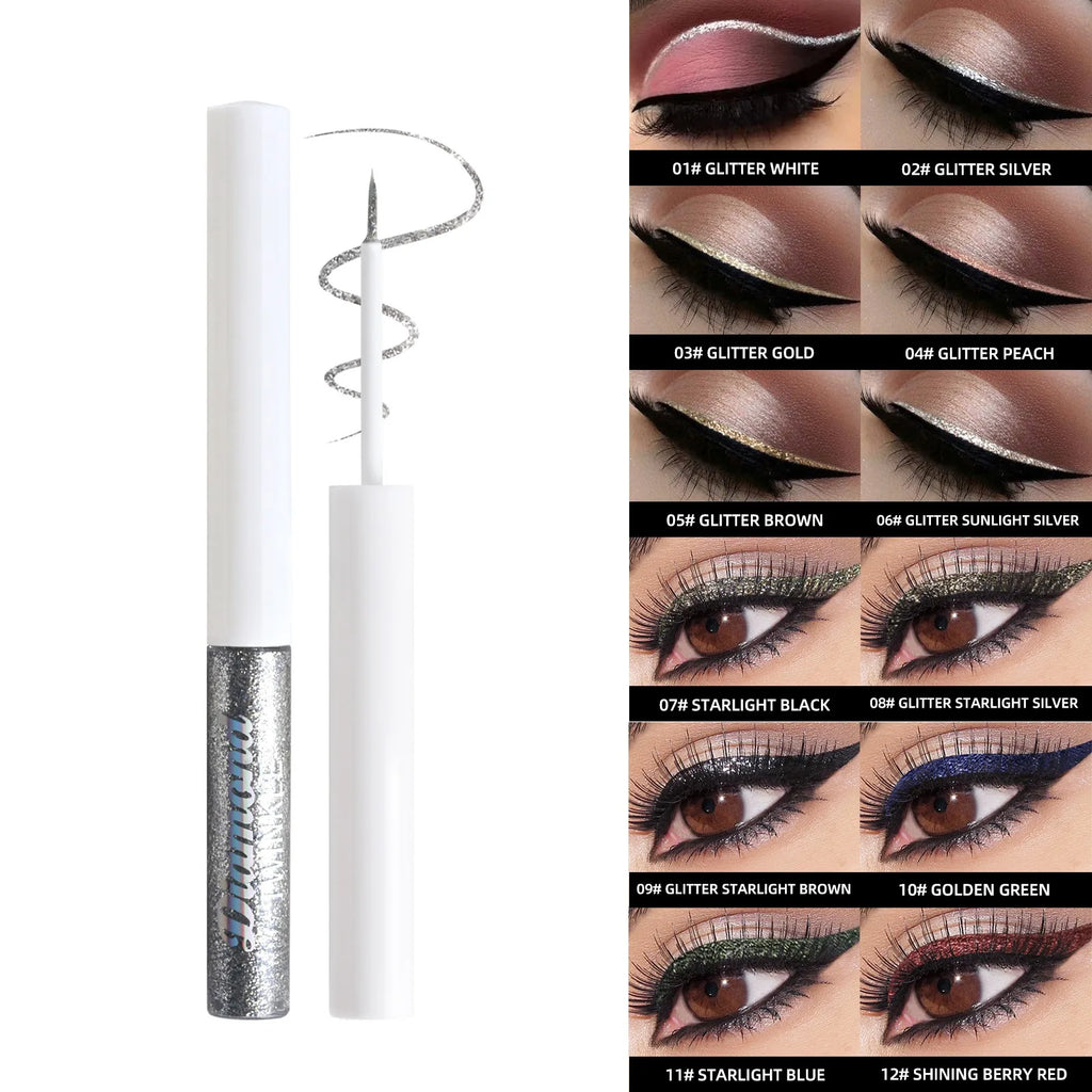 Chameleon Liquid Eyeshadows Shiny Lasting Eyeliner Duochrome Eyeshadow Fashion High Quality Makeup Multi Purpose Women Cosmetic