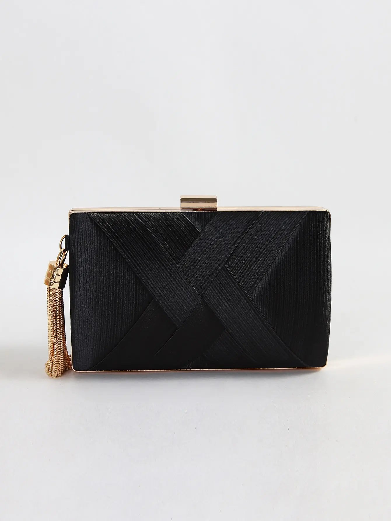 Women Clutch Bag Evening bag Fringed Evening Handbag,Lady Party Wedding Clutch Purse Chain Shoulder Cross Body Bag
