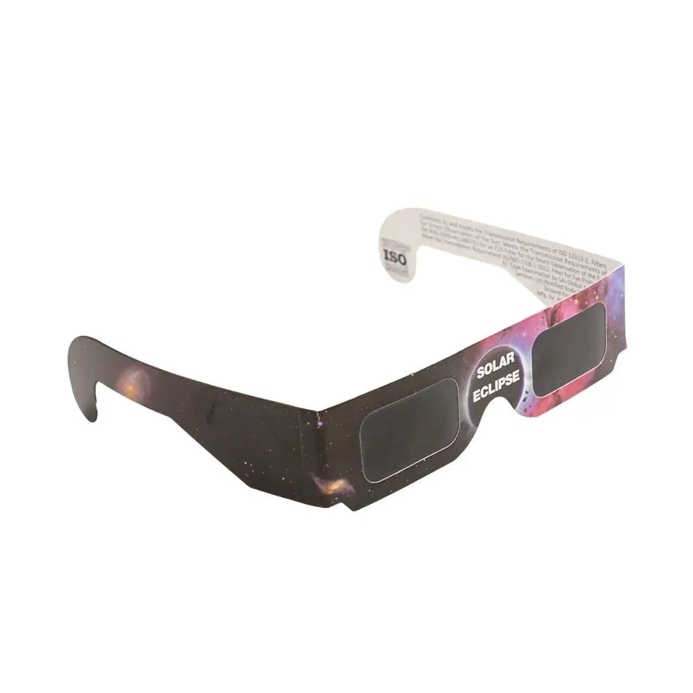 5PCS Solar Eclipse Glasses Anti-uv Glasses Safe Direct Sun Viewing Random Color Paper Frames for Adults Kids Watch Solar Eclipse