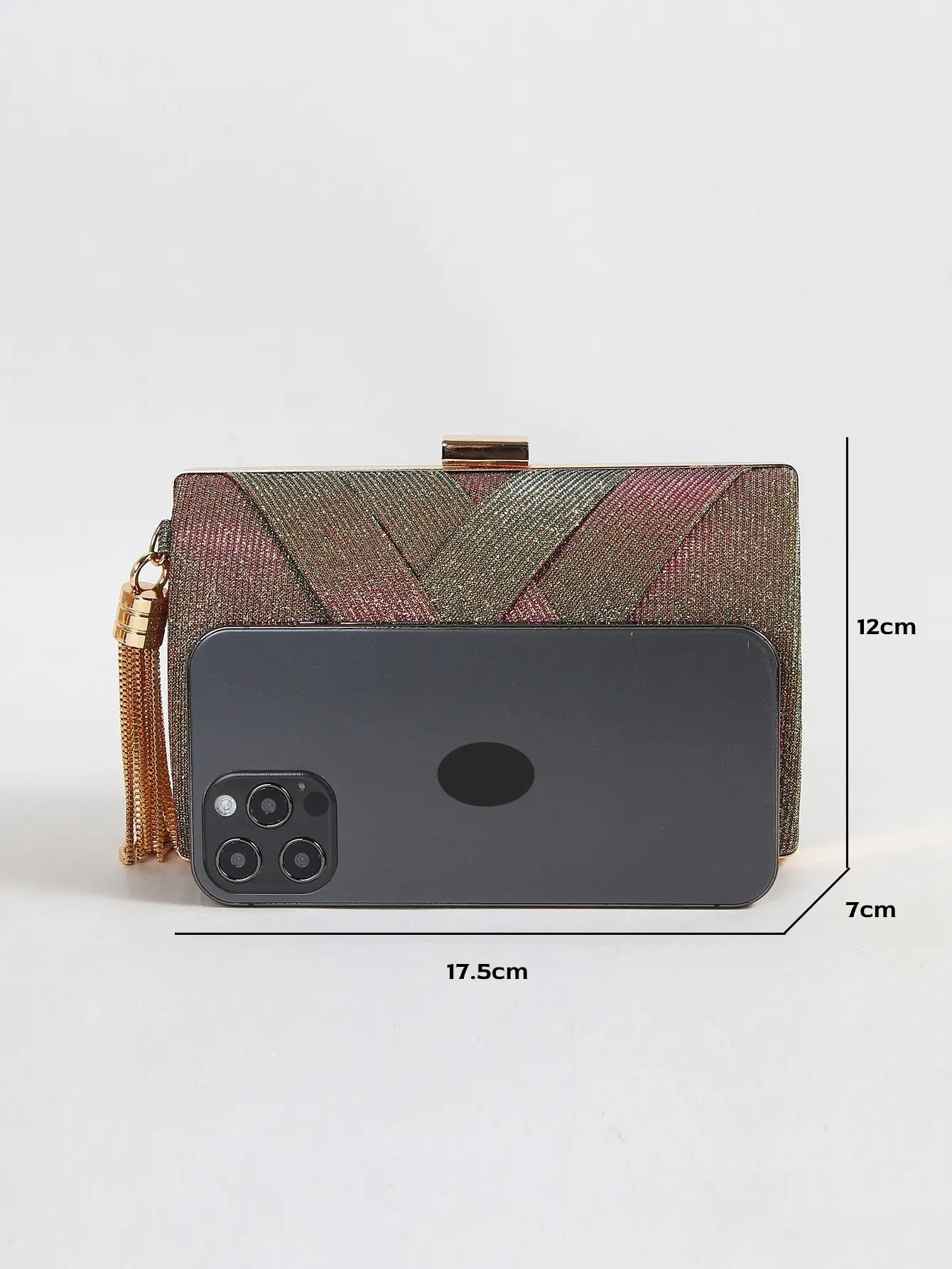 Women Clutch Bag Evening bag Fringed Evening Handbag,Lady Party Wedding Clutch Purse Chain Shoulder Cross Body Bag