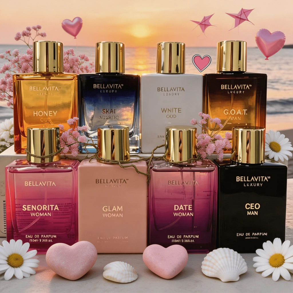 Bella Vita Luxury Hot Sell Men Perfume, Sigma Male and G.O.A.T and Whith and Skai and Senorita and Date Male Scent 100ml/3.4fl.oz, Unique Bergamot Musk Woody Aroma, Strong Long Lasting Luxury Fragrance