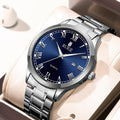 RUIGE Fashion Men's Watch Roman Scale Minimalist Men's Famous Watch Night Glow Waterproof Trendy Watch