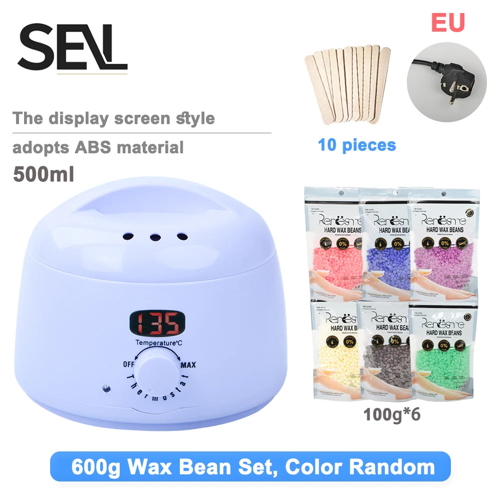 500ml Wax Heater and Melting Pot for Hair Removal - USB Powered