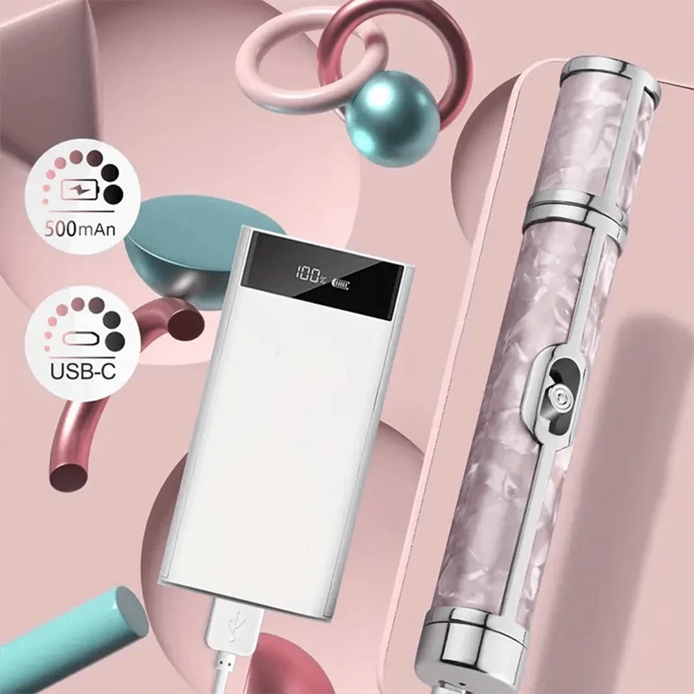 LINMANDA Rechargeable Electric Nail Grinder Nail Polishing Machine Portable Mini Electric Driil Pedicure Kit for Home Salon
