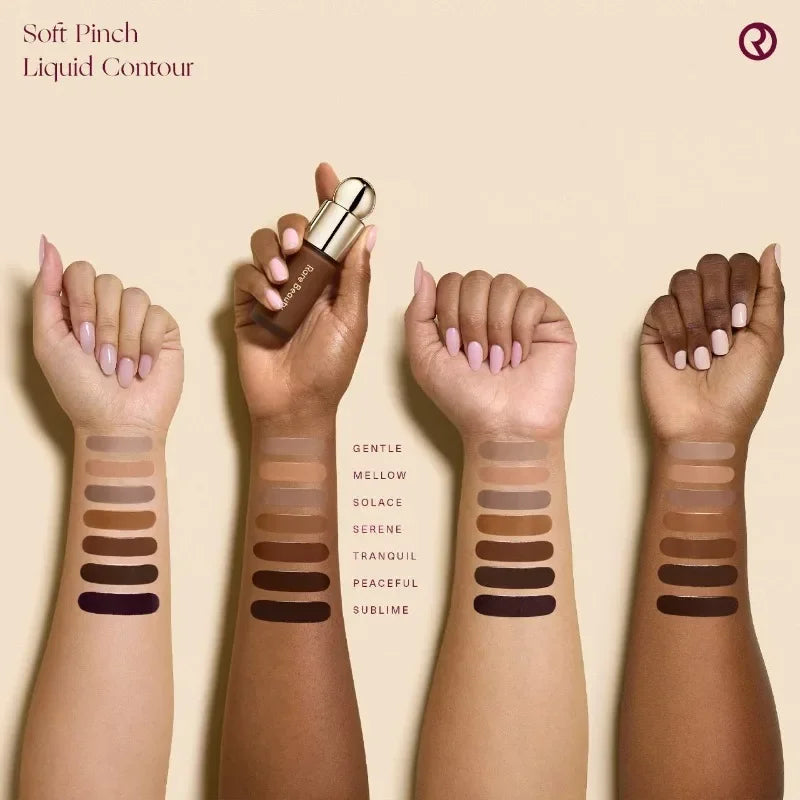 Rare Beauty Contour Stick Shade Long-Lasting Waterproof Smooth Creamy Texture Natural Matte Sculpting Brightening Daily Cosmetic