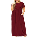 Summer Long Casual Dresses Women High Waist Street Style H Version Cotton Linen Skirt Big Size Female Fashionable Gown