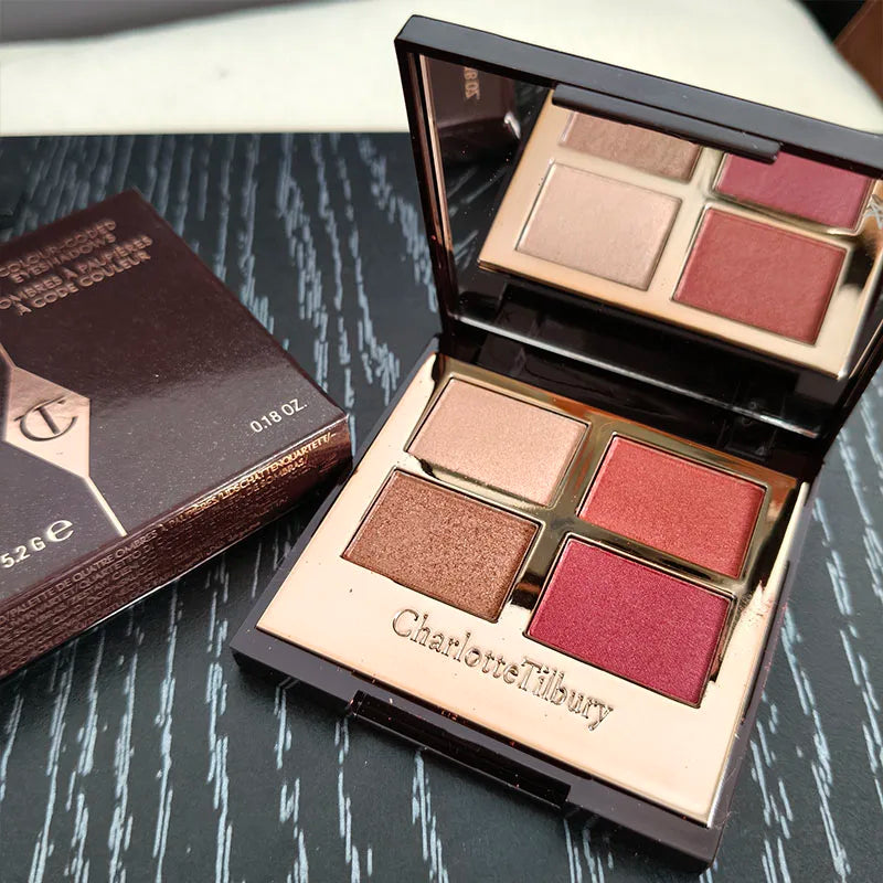 fashion Easy Apply Blusher Lasting Brighten Charlotte Makeup Tilbury 4/6/9 Colors Eye Shadow Disc Waterproof Eye Shadow Palette