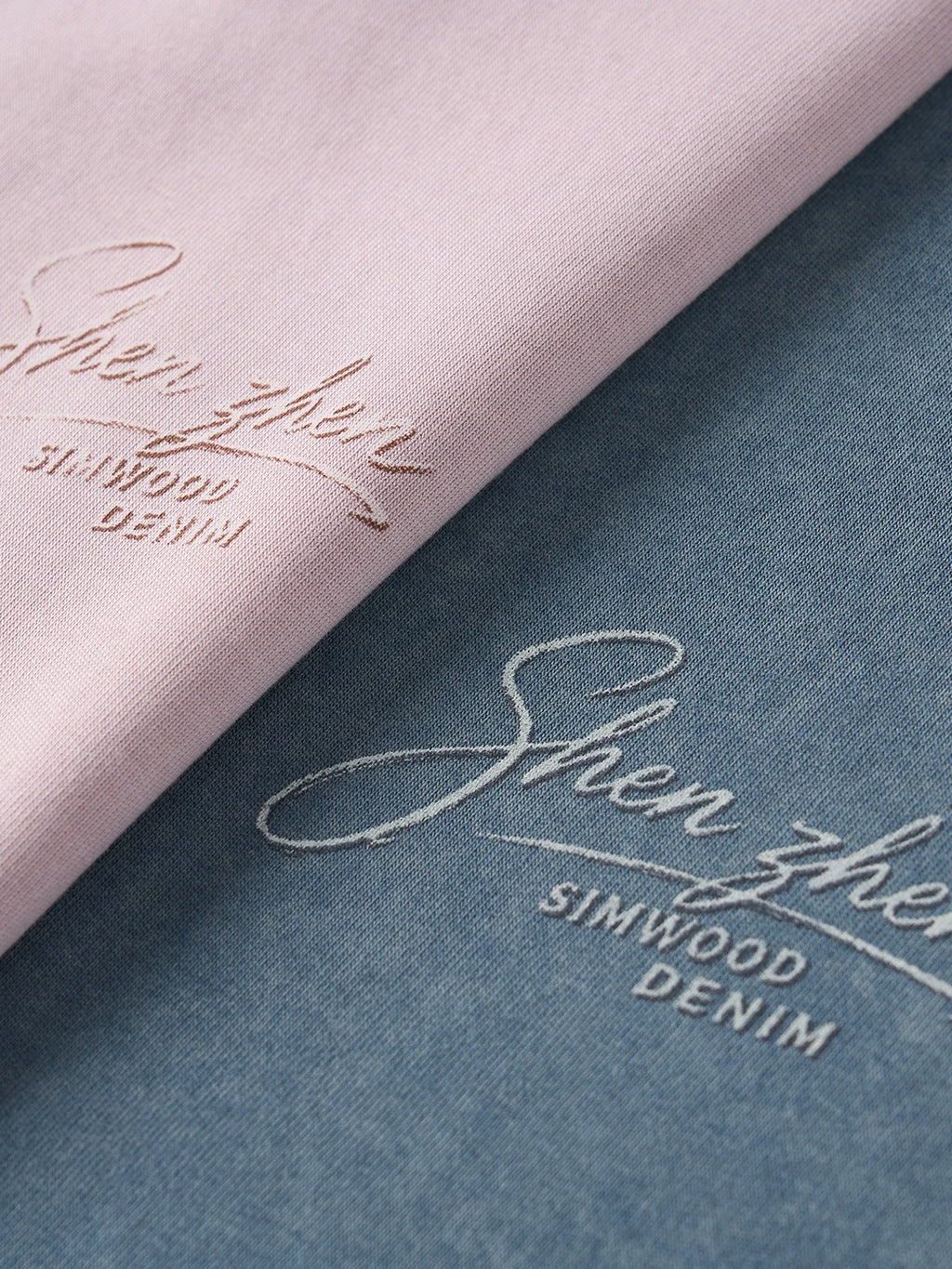 SIMWOOD 2026 Summer New 280gsm 100% Cotton Fabric T-shirts Men Washed Vintage Letter Print Tops Plus Size Tees