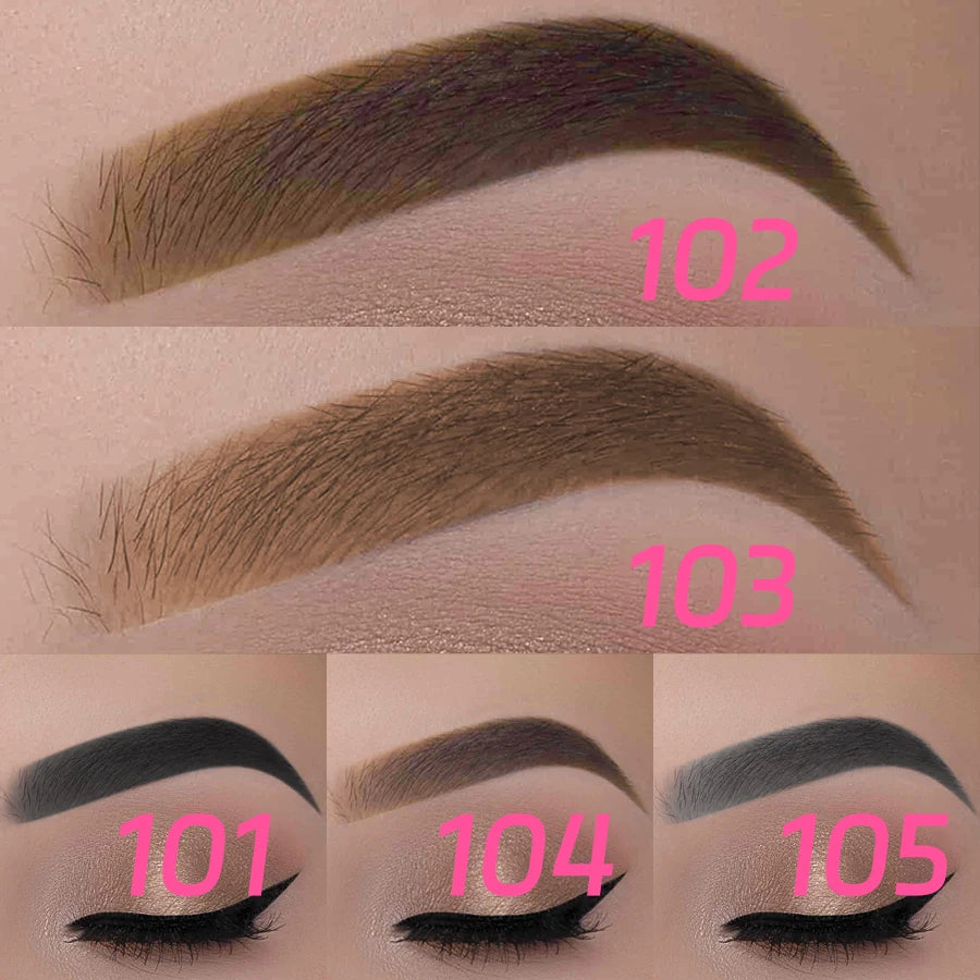 2 In1 Eyebrow Pencil Professional Cosmetics Makeup For Women'S 5 Colors Waterproof Eyebrow Tattoo Brush Long Lasting Eyebrow Pen