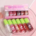 6-Piece Lip Gloss Oil Set,Aloe Vera Liquid Lipstick, Long-Lasting Moisturizing Smudge-Proof Lips Tint ,Non-Sticky Cosmetics