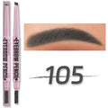2 In1 Eyebrow Pencil Professional Cosmetics Makeup For Women'S 5 Colors Waterproof Eyebrow Tattoo Brush Long Lasting Eyebrow Pen