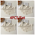 4Pcs/Set Women'S Panties Slip Silk Seamless Briefs For Women'S Female Underwear Soft Thin Light Panty Culotte Femme Underpants M-Xl