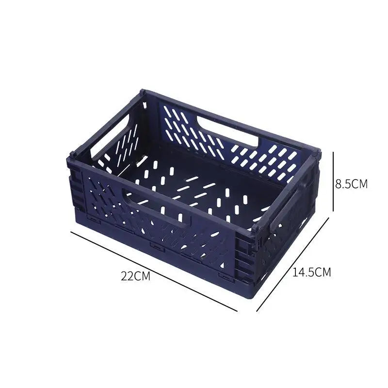 Cesta de almacenamiento plegable, organizador de armario, caja para cocina y baño, accesorios y aparatos para ropa, juguetes, especias, condimentos y verduras