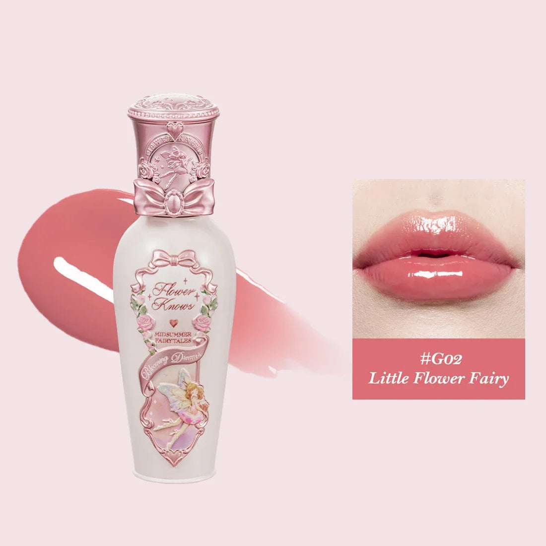 Flower Knows Lip Gloss - Vegan Hydrating Tinted Lip Oil