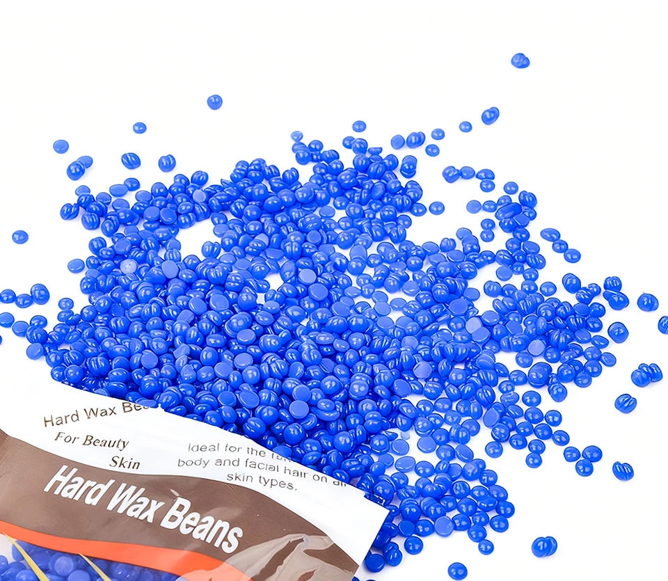 100g-400g hard wax beans Solid Hair Remover No Strip Depilatory Hot Film Wax Bead Hair Wax Heater Removal for Full Body